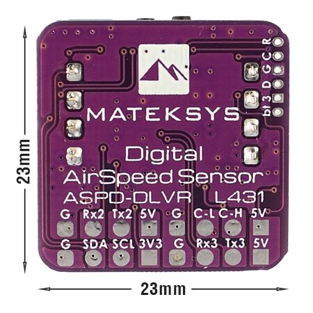 MATEKSYS Digital Airspeed Sensor ASPD-OLVR (L431 Rx