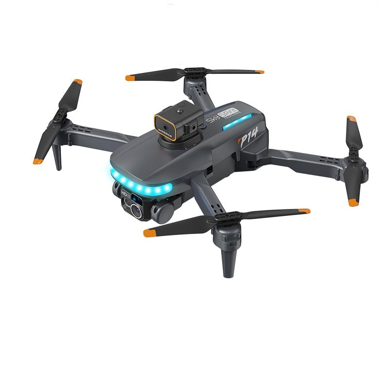 P14 Drone - 2023 Mini 8k profesjonalna kamera 4K HD unikanie przeszkód fotografia lotnicza bezszczotkowy składany quadcopter 1km zabawki