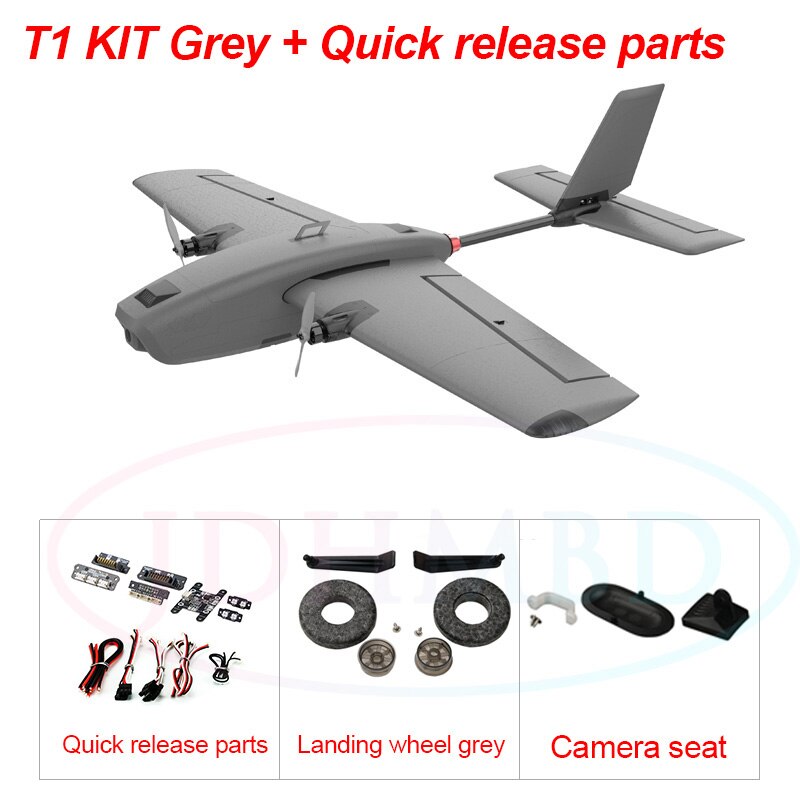 T1 KIT Grey + Quick release parts 67 - Quick release part Landing wheel