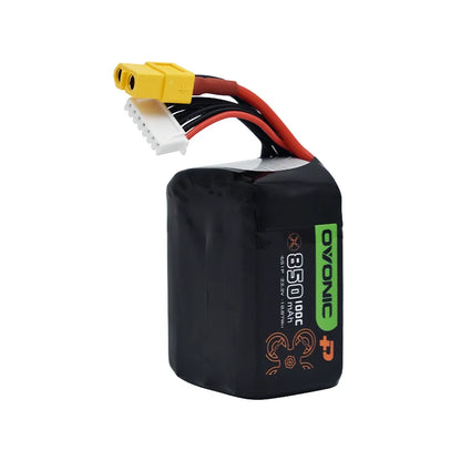 Ovonic 4s/6s 14.8V/22.2V 850mAh 100C LiPo Battery For Quadcopter