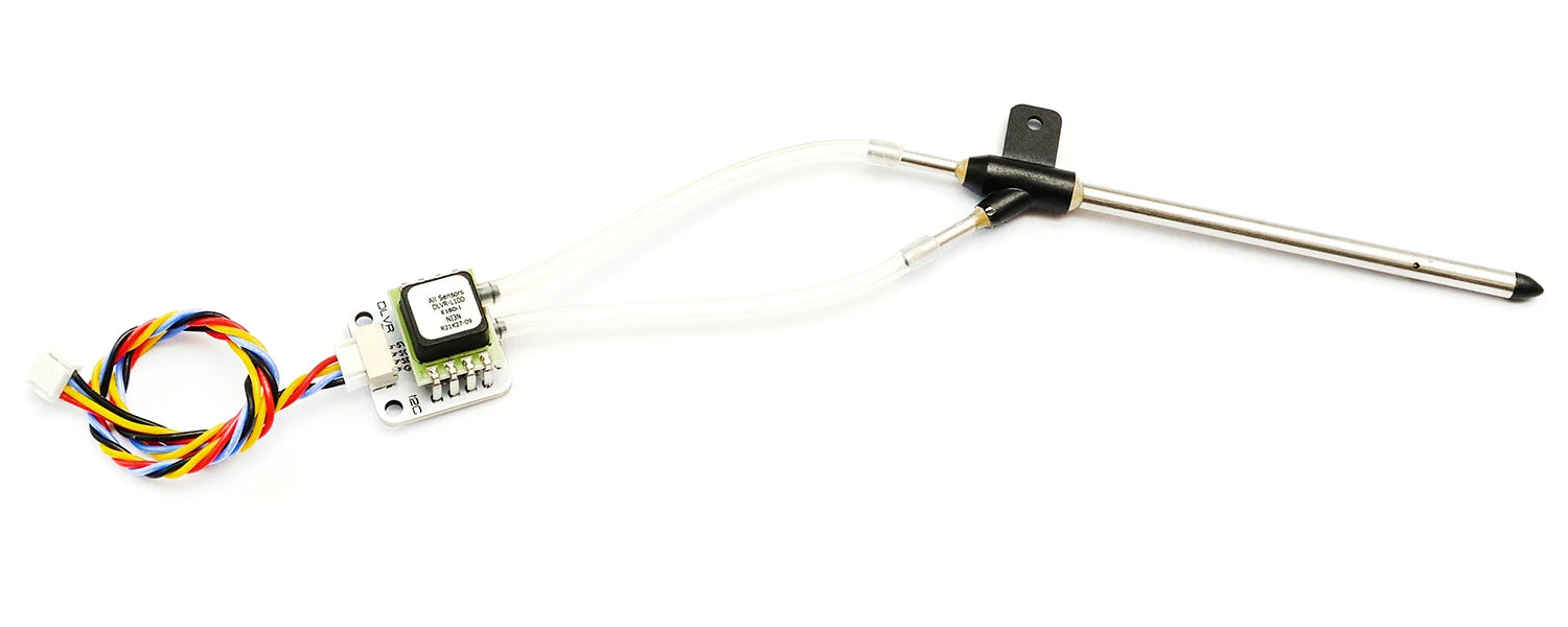 MATEK AS-DLVR-I2C, 1x JST-GH-4P 20cm silicon wire Pitot Tube.