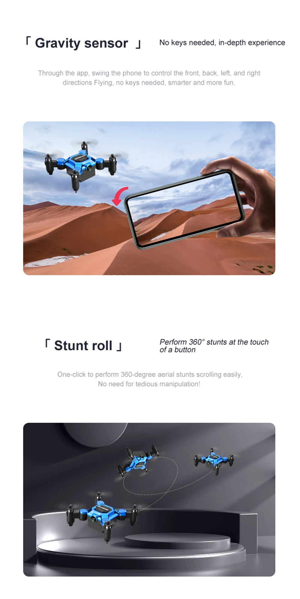 stunt roll perform 360-degree aerial stunts scrolling easily .