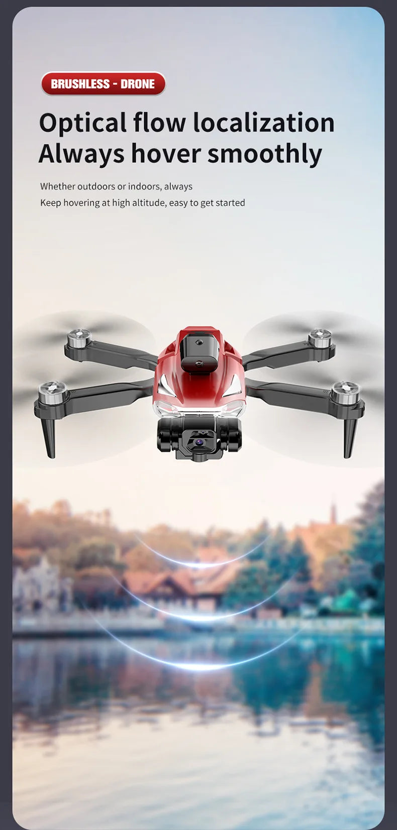 S178 L818 Drone - Photography Drone 8K Remote Control Development Obstacle avoidance aerial photography quadcopter Toy 12 S178 L818 Drone, drone optical flow localization always hover smoothly whether outdoors or indoors