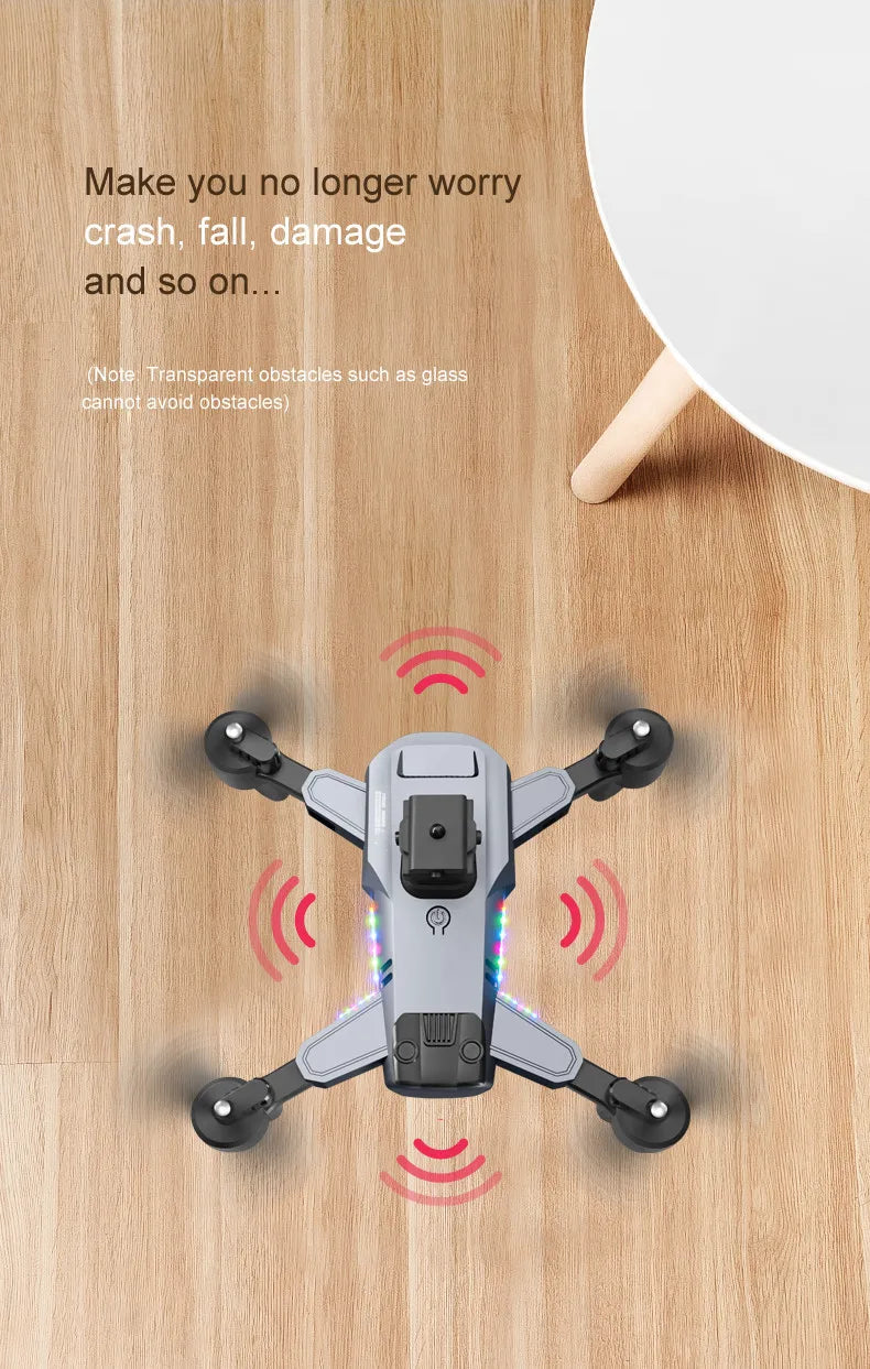 Q7 Drone, "norerlltansparent obstacles suchl#s glass