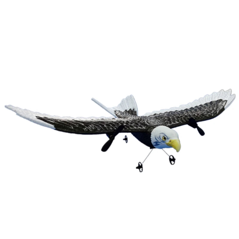 RC Plane Wingspan Eagle Bionic Aircraft Fighter Radio Control Remote Control Hobby Glider Airplane Foam Boys Toys for Children 12 *Easy to control, suitable for new players to improve flying skills