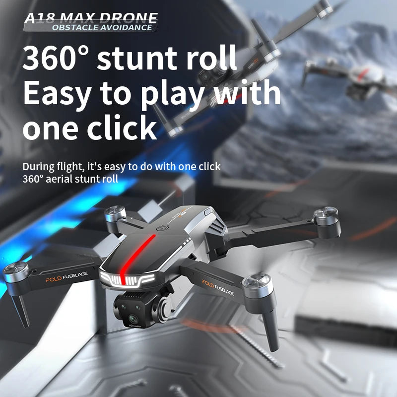 18 Inch Fpv A18 MAX Drone - 4K HD Camera Brushless Motor FPV Aerial UAV Flow Posit ...