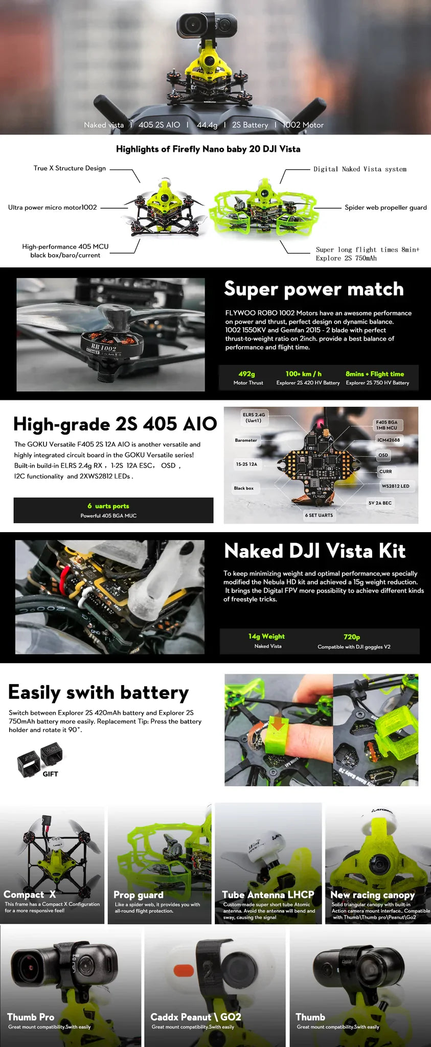 GOKU Versatile F4O5 25 12A AIO is another versatile and