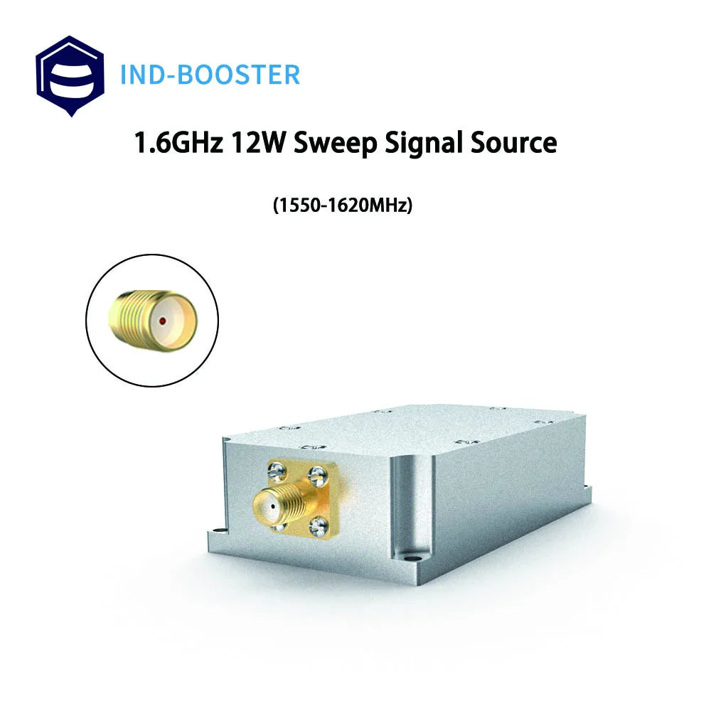 12W Anti Drone Module, IND-BOOSTER 1.6GHz 12W Sweep Signal Source (1550