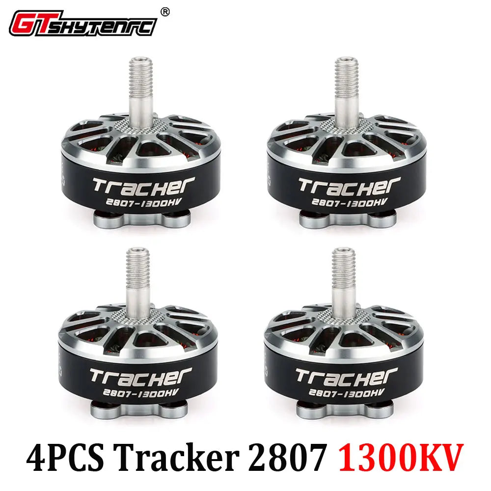 GTSKYTENRC跟踪器2807 1300KV/1700KV 4S – 6S無刷FPV電機，用於7英寸–8英寸Mark4 Apex自由泳和遠程無人機