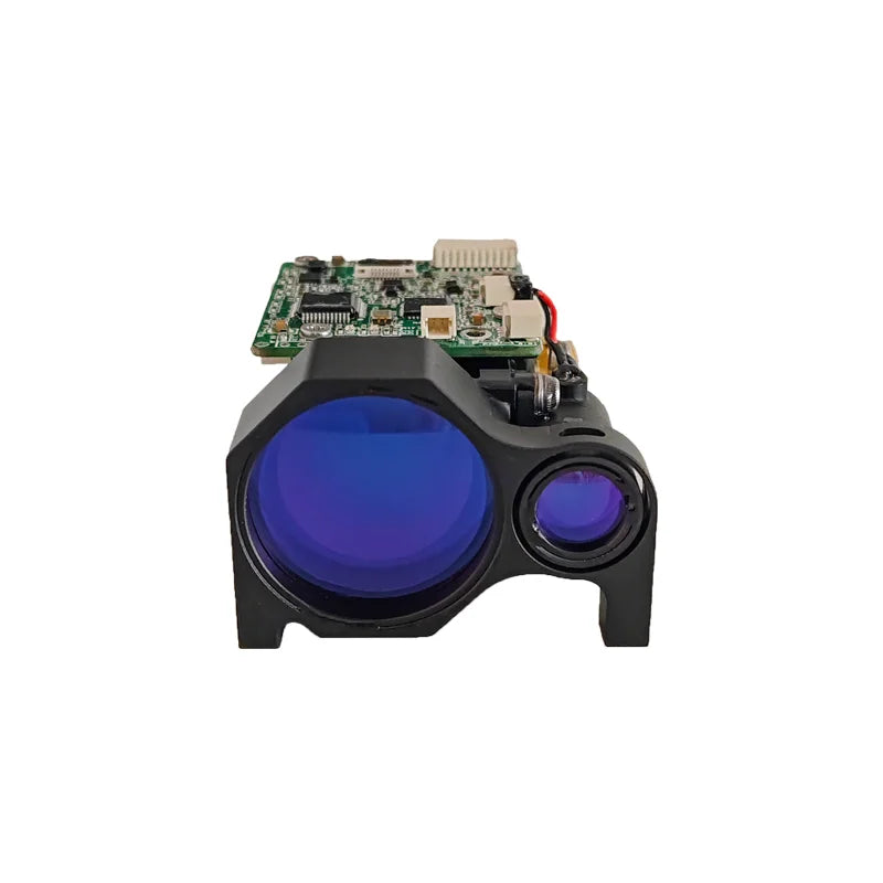 Lumispot ELRF-H25 1535 nm 8 km Laser Rangefinder Module, RS422/TTL/CAN, Class 1, ±1 m, 1–10 Hz TOF