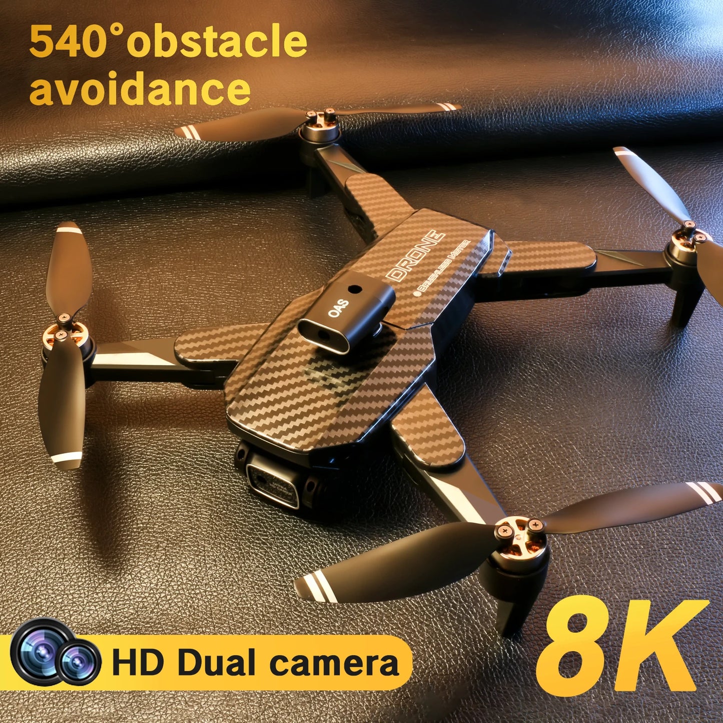 V162 Drone, 540*obstacle avoidance HD Dual camera 8K Oroe Miier 1