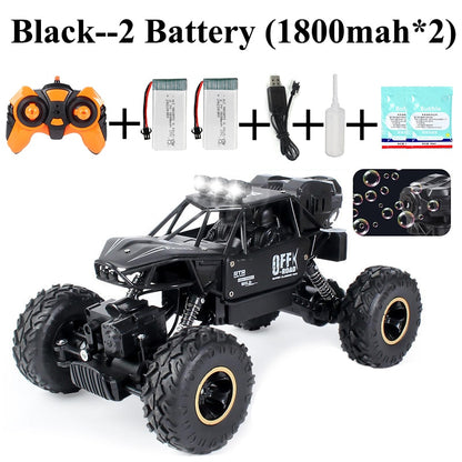 Paisible 4WD RC Car, Black--2 Battery (180Omah*2) 3nHa @@ Q
