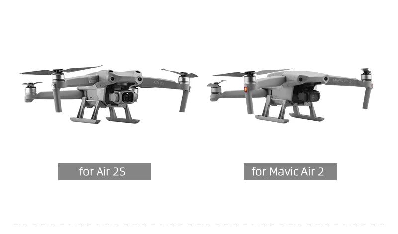 Extensions Landing Gear for DJI Mavic Air 2/2S Drone Extended Leg Quick Release Support Protector for Mavic air 2S Accessories 25 Extensions Landing Gear, Foldable landing gear for easy storage and storage