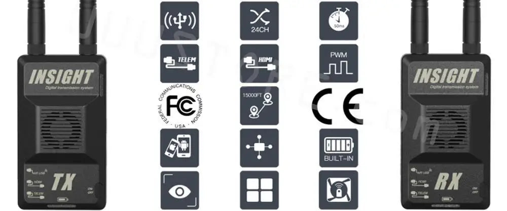 Insight HD Digital Wireless Transmission System 4K UHD/1080P Lite Pro/Pro 1080p FHD 5G 10KM HDMI Video Transmitter Receiver 22 Insight Origin : Mainland China Material : metal Recommend Age