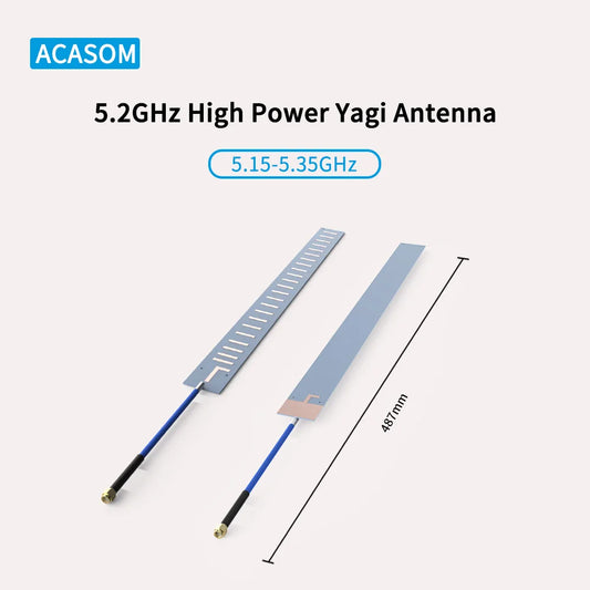ACASOM 5.2GHz High Power Yagi Antenna 5.15-5.