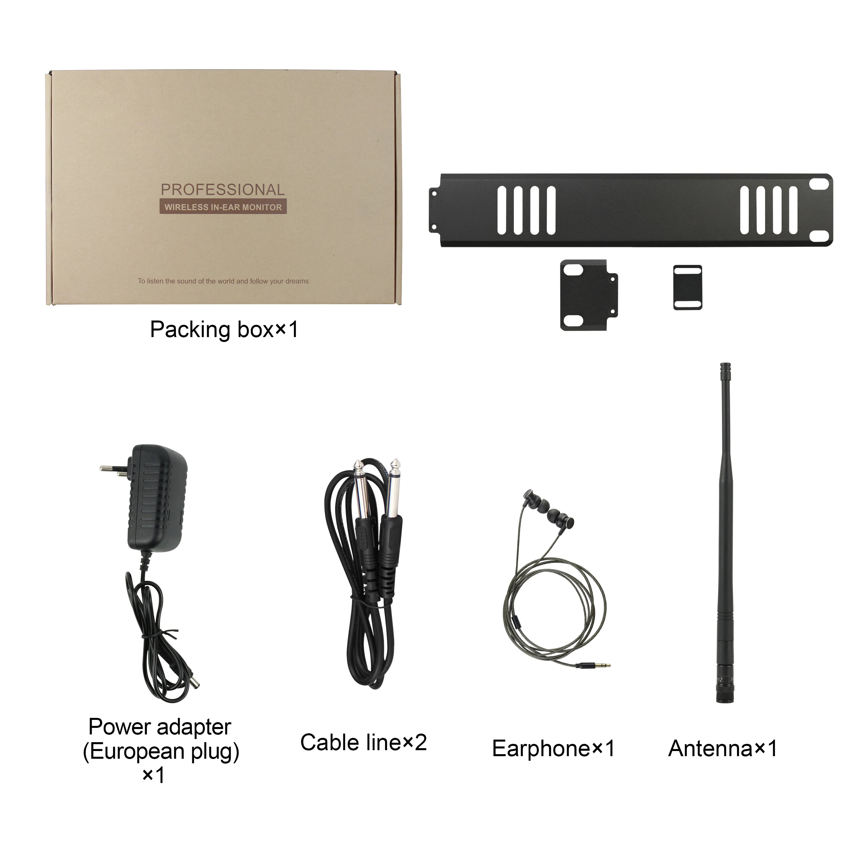 HONGUAN Stereo PSM-X400 - Stereo In Ear Monitor Wireless System Transmitter Monitoring Professional for Stage Performance 15 HONGUAN Stereo PSM-X400, PROFESSIONAL WIRELESS IN-EAR MONITOR To listen the sound