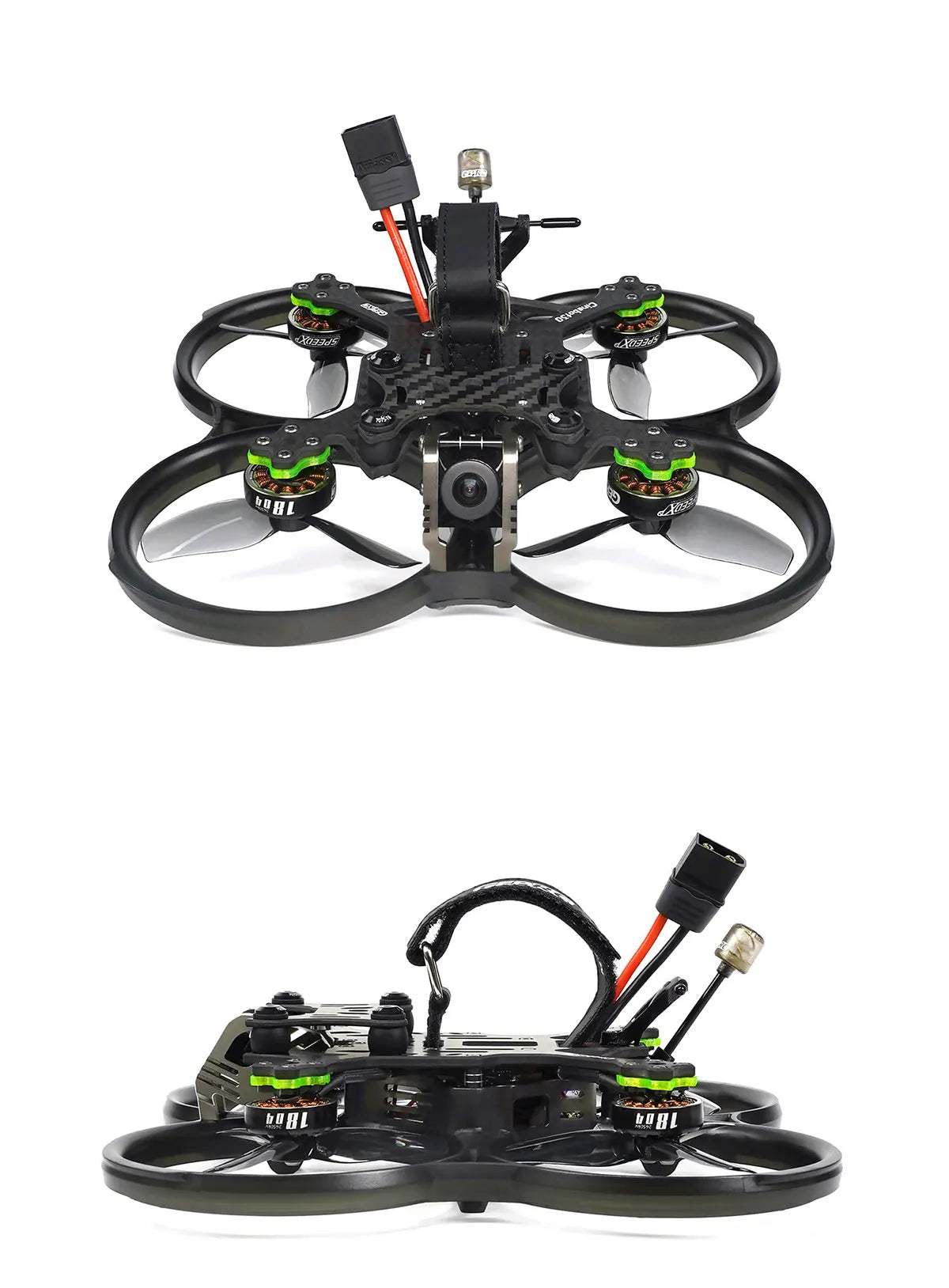GEPRC Cinebot 30 FPV Drone, gimbal shock absorption structure can disintegrate high frequency jitter and jelly