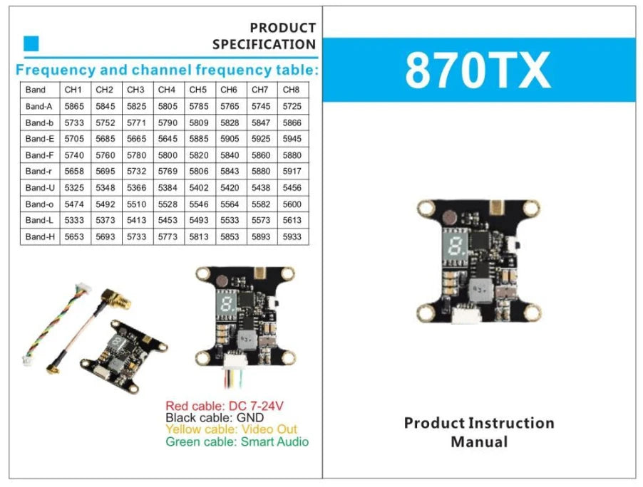 TCMMRC TS215 Rc Drone, no BEC continuous 40A instantaneous 45A 2-6s BLHel