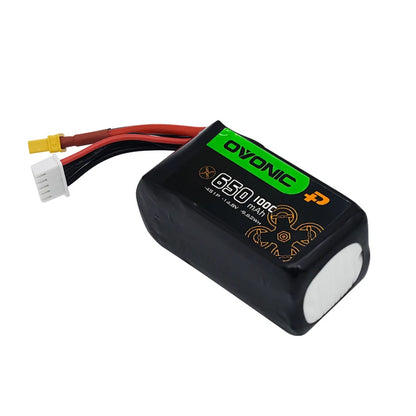 XT30 Fişli FPV Drone için Ovonic 4S 14.8V 650mAh 100C Lipo Pil