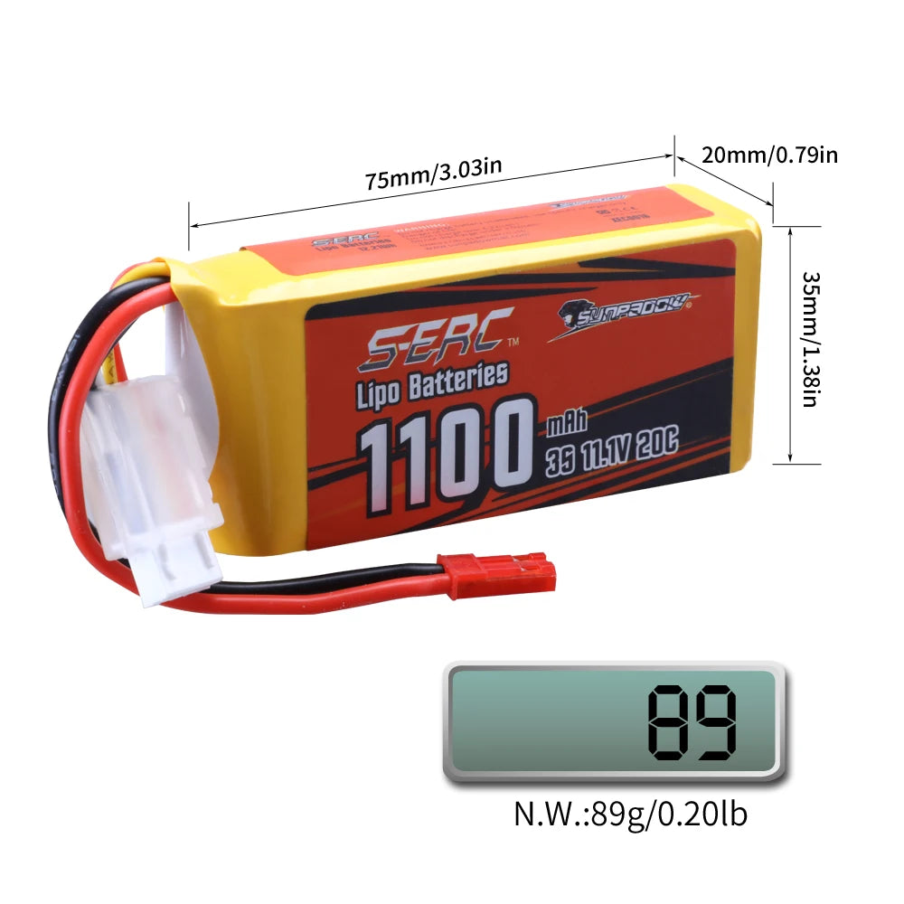 Sunpadow Lipo Battery, 4.Great value without the loss of performance