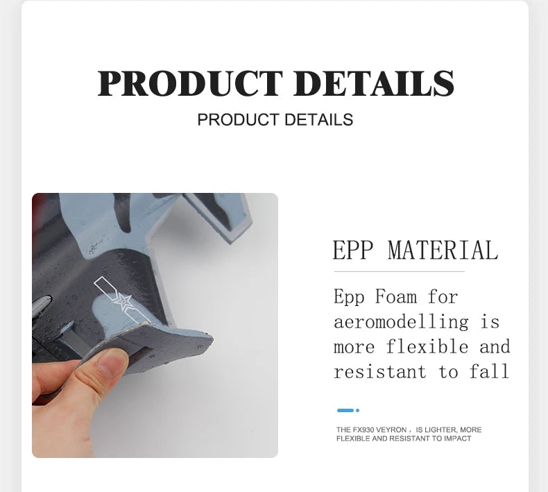 FX930 EPP Foam, EPP MATERIAL Epp Foam for aeromodelling is more flexible and resistant to