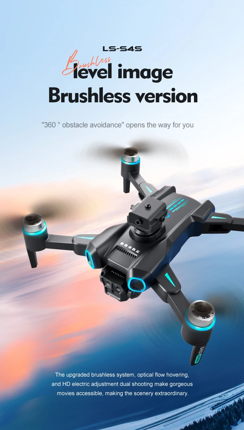 S4S Drone, s-S4s ievel image Brushless version "360 obstacle avoid