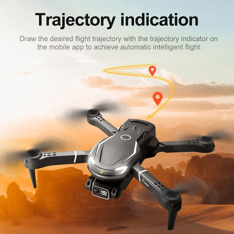V88 Drone, trajectory indication draw the desired flight trajectory with the trajectory indicator on the mobile