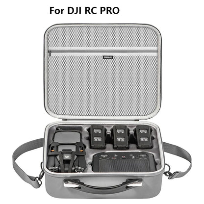 STARTRC Travel Handbag Carrying Case for DJI Mavic 3 Pro, fits DJI RC/RC Pro, 3 Batteries & 100W Charger Hub – Gray 34.8×32.8×12.2cm