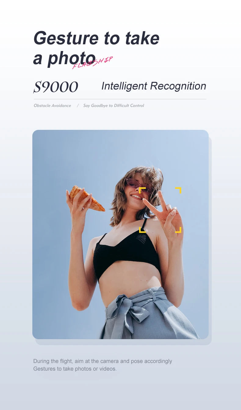 S9000 Drone - Aerial Photography 4K HD Obstacle Avoidance Dron with Camera Optical Flow Positioning Folding Guadcopter Mini Drones 23 S9000 Drone, photouer s9000 intelligent recognition obstacle avoidance . aim