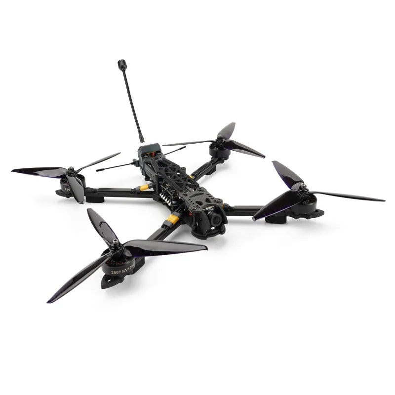 F7SE 7inch FPV, The product does not include certain components such as radio control, goggles, battery, and charger, which must be purchased separately.