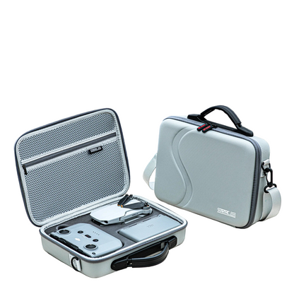 StartRC Portable Storage Bag for DJI Mini 4K/Mini 2/Mini 2 SE, PU Travel Case with Shoulder Strap, fits RC‑N1/RC‑N1C