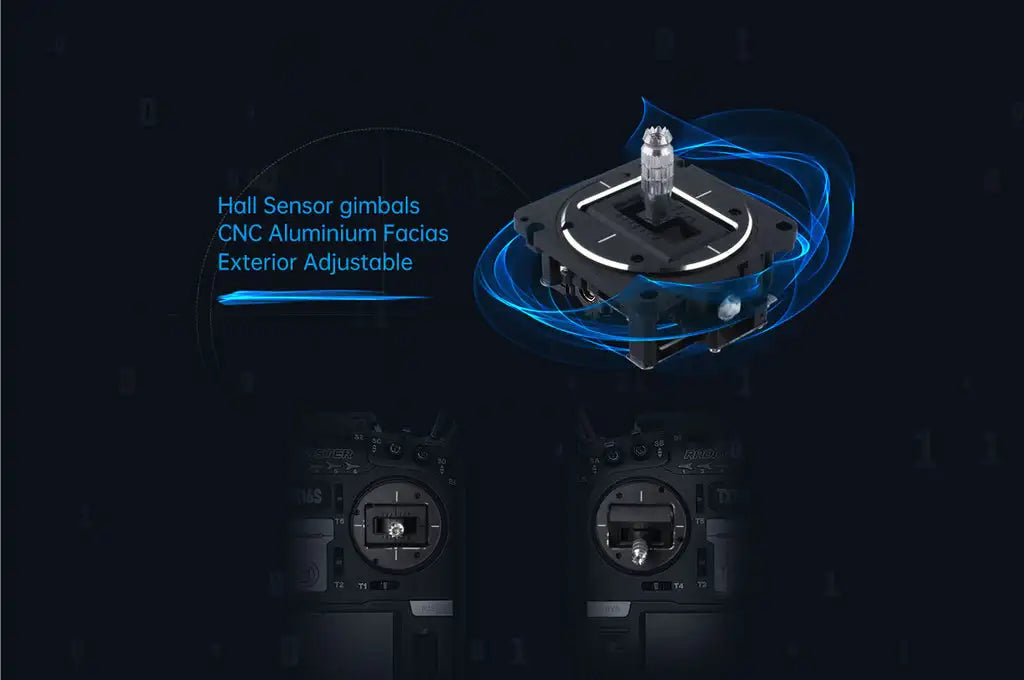 Hall Sensor gimbals CNC Aluminium Facias Exterior Adjustable 800 3j