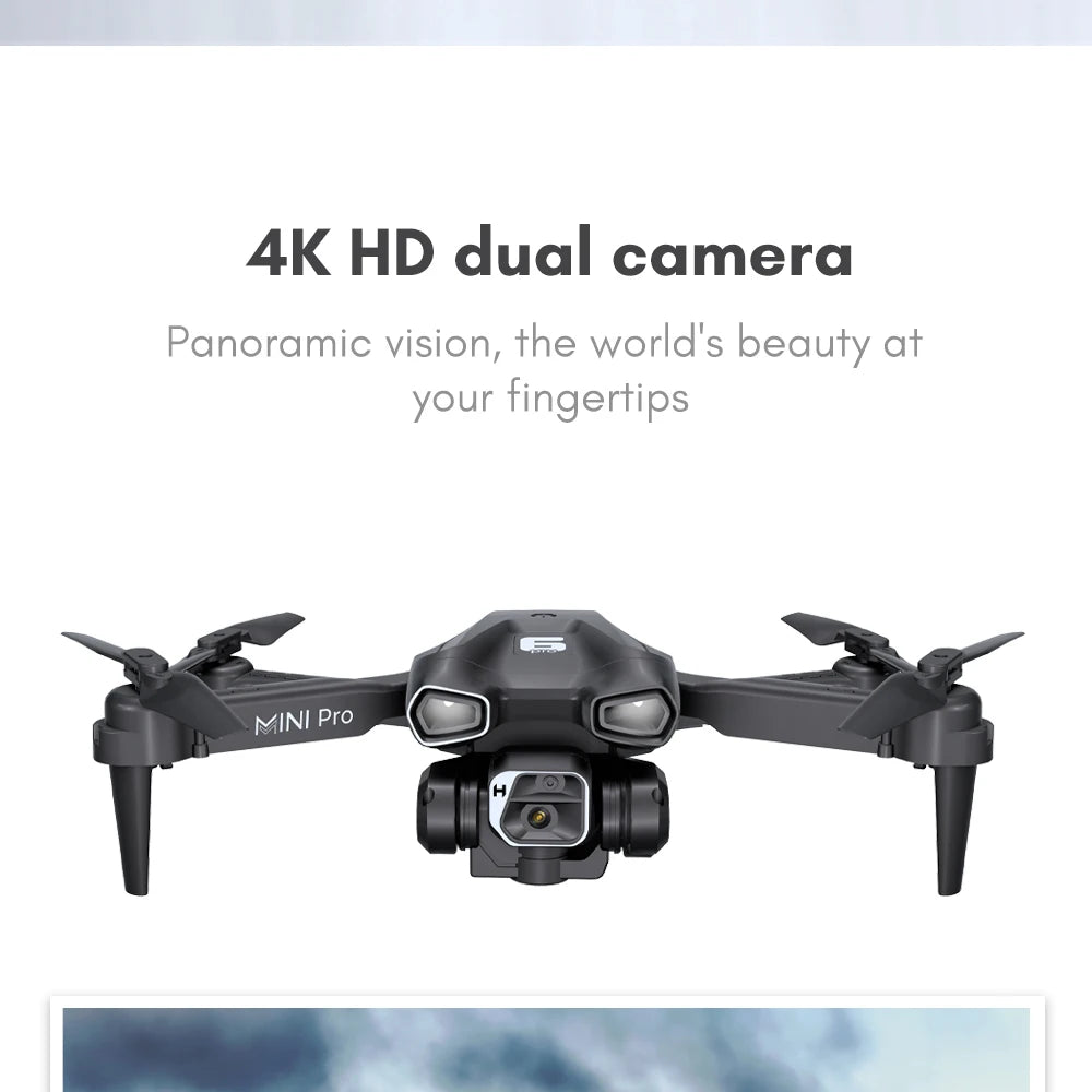 H66 Drone, 4k hd dual camera panoramic vision, the world's