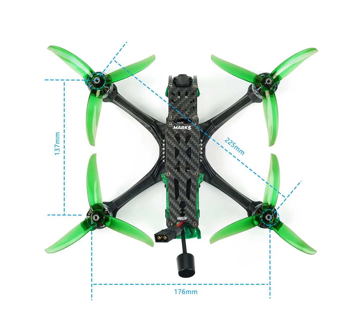 can be fully adapted to DJI's new O3 air unit camera . field