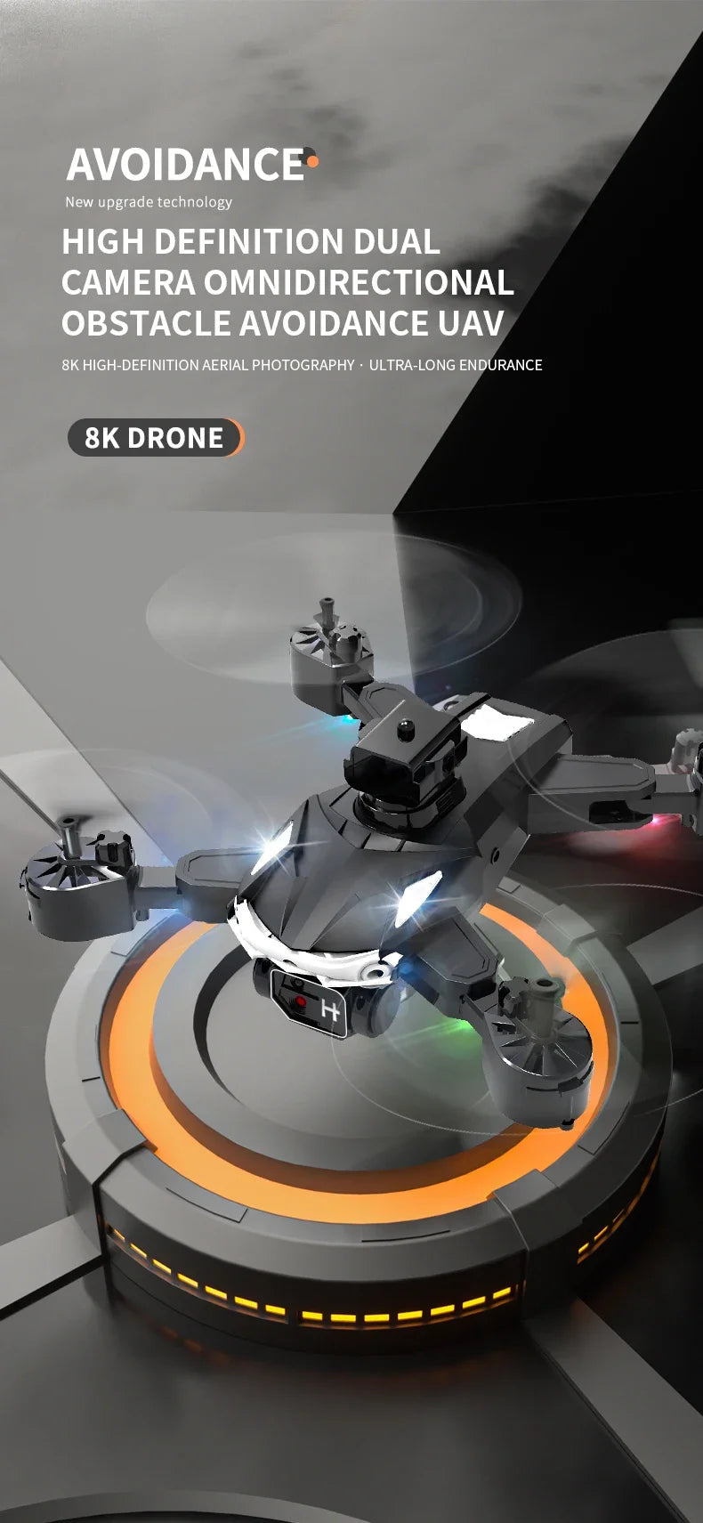 109L Drone - 8K 5G GPS Profesional HD Aerial Photography Dual-Camera Omnidirectional Obstacle Avoidance Quadrotor Drone 16 109L Drone, avoidance new upgrade technology high definition dual camera omnidirectional obstacle avoid