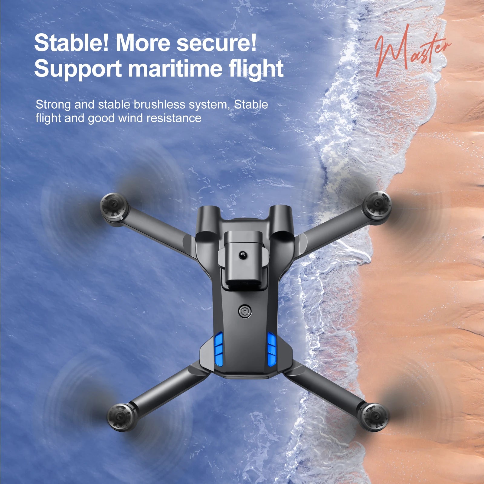 S136 GPS Drone, Stablel More securel Support maritime flight Strong and stable brushless system , Stable