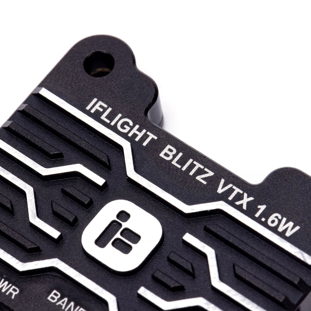 iFlight BLITZ 1.6W VTX - PIT/25mW/400mW/800mW/1600mW Adjustable with MMCX connector for FPV part 8 iFlight BLITZ 1.6W VTX, Betaflight IRC Tramp Configuration: Please download the attached VTX table for