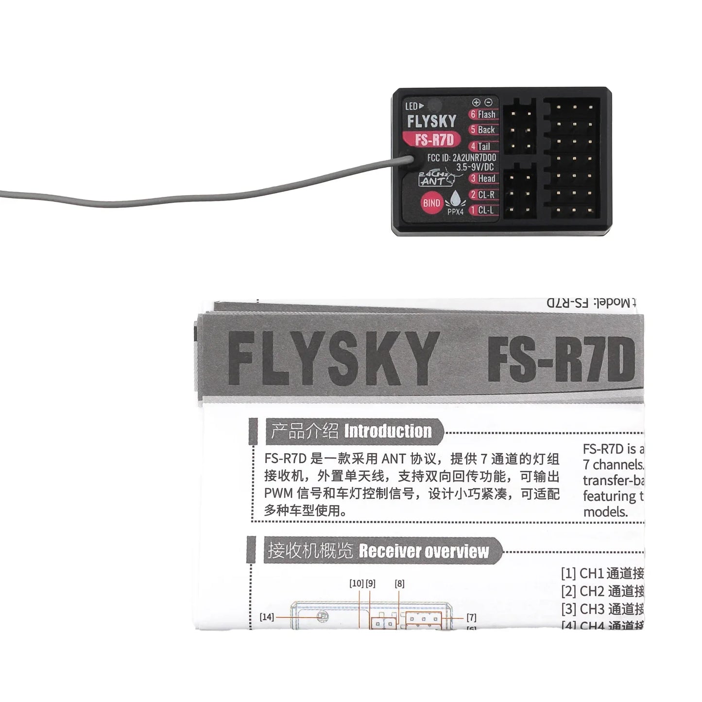 FLYSKY FS-R7D 12532N4 is a 