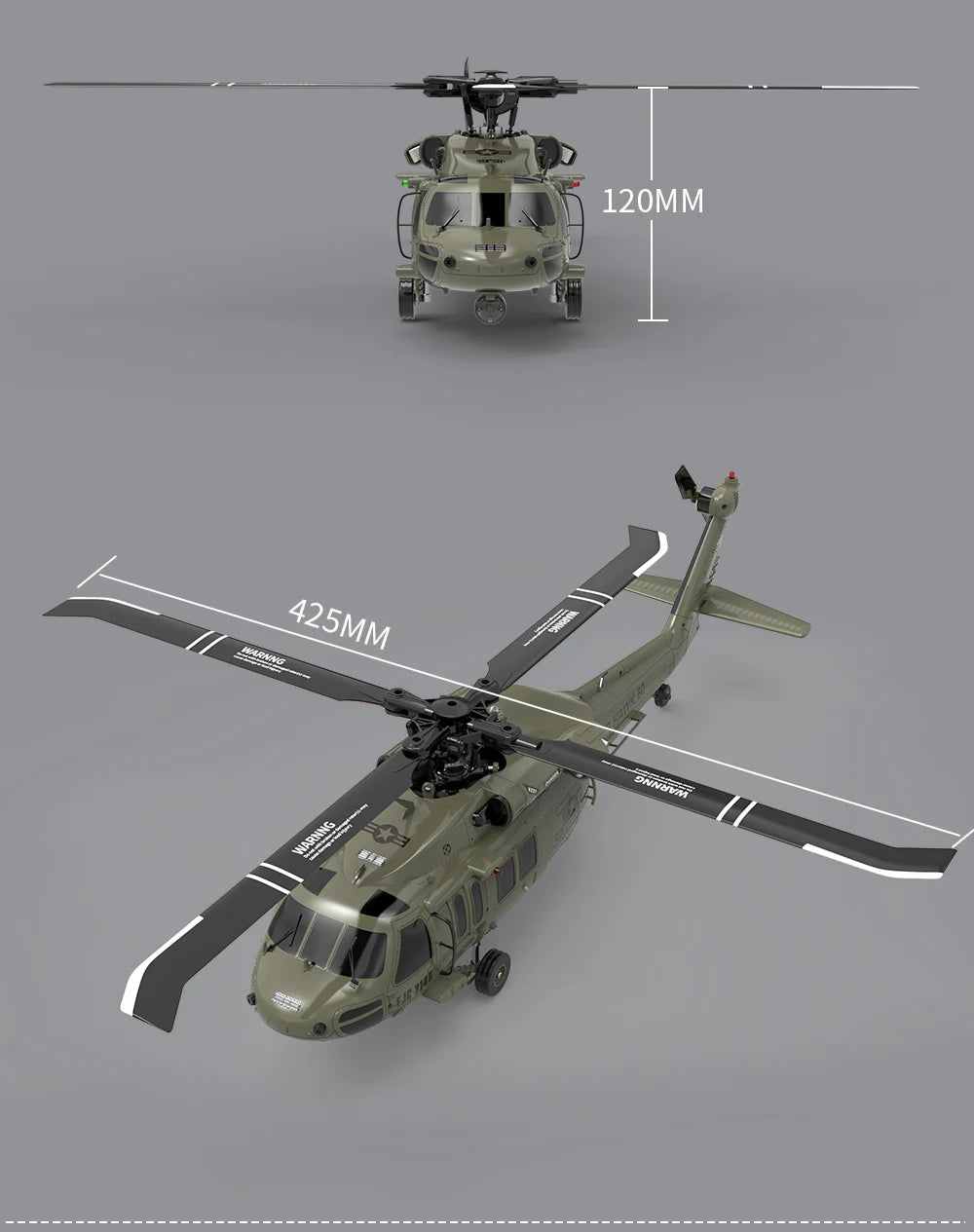 YXZNRC F09 RC Helicopter, it has high efficiency, power saving and long flight time