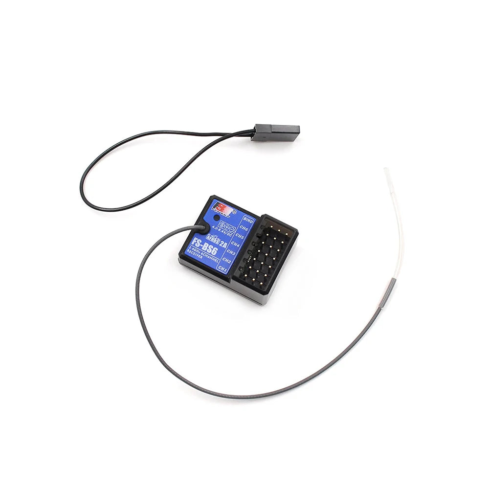 FlySky FS-BS6 2.4Ghz 6CH Receiver - AFHDS2 for FlySky FS-GT5 FS-IT4S Transmitter RC Car Boat 7 FlySky FS-BS6 2.4Ghz 6CH Receiver, FlySky FS-BS6 2.4Ghz 6CH Receiver .