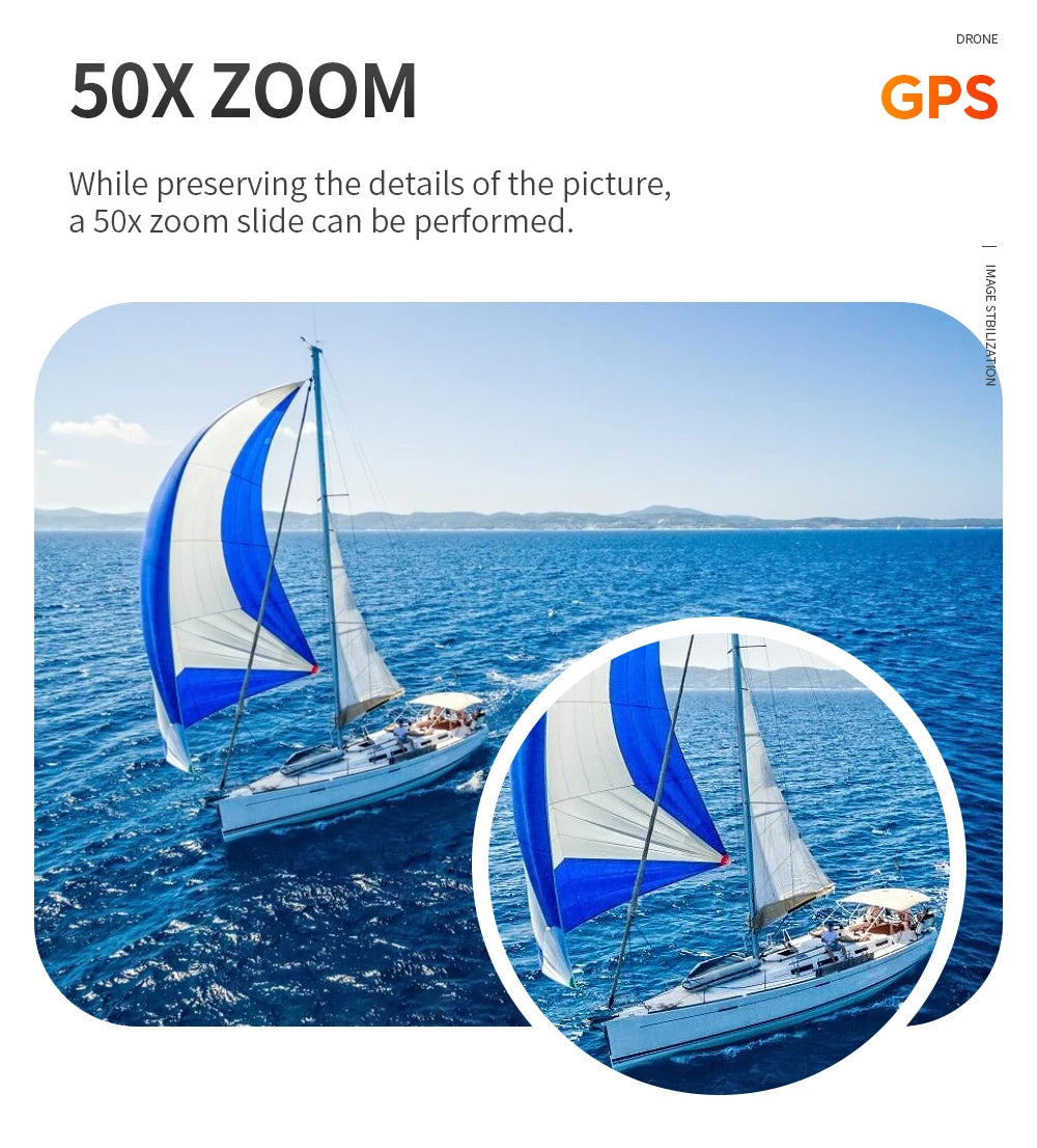 WYFA X3 Drone - GPS 6K HD EIS OAS Dual Camera Profesional Brushless Rc Anti-Shake Photography Foldable obstacle Drones For Gift Toy Professional Camera Drone 23 WYFA X3 Drone, DRONE 50X ZOOM GPS While preserving the details of the picture,