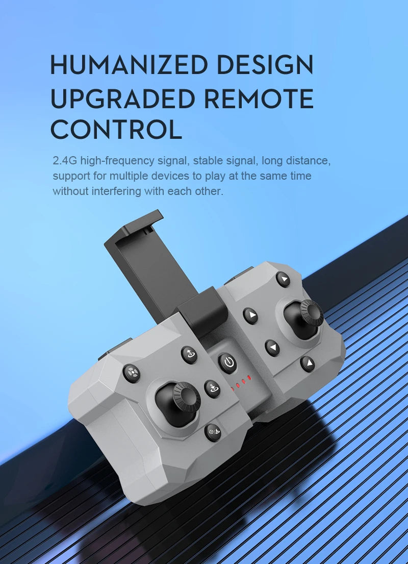 NEW K6 Drone Professional 4K HD Camera Mini Drone Optical Flow Localization Three Sided Obstacle Avoidance Quadcopter Toy Gift 38 NEW K6 Drone, humanized design upgraded remote control 2.4g high-frequency signal