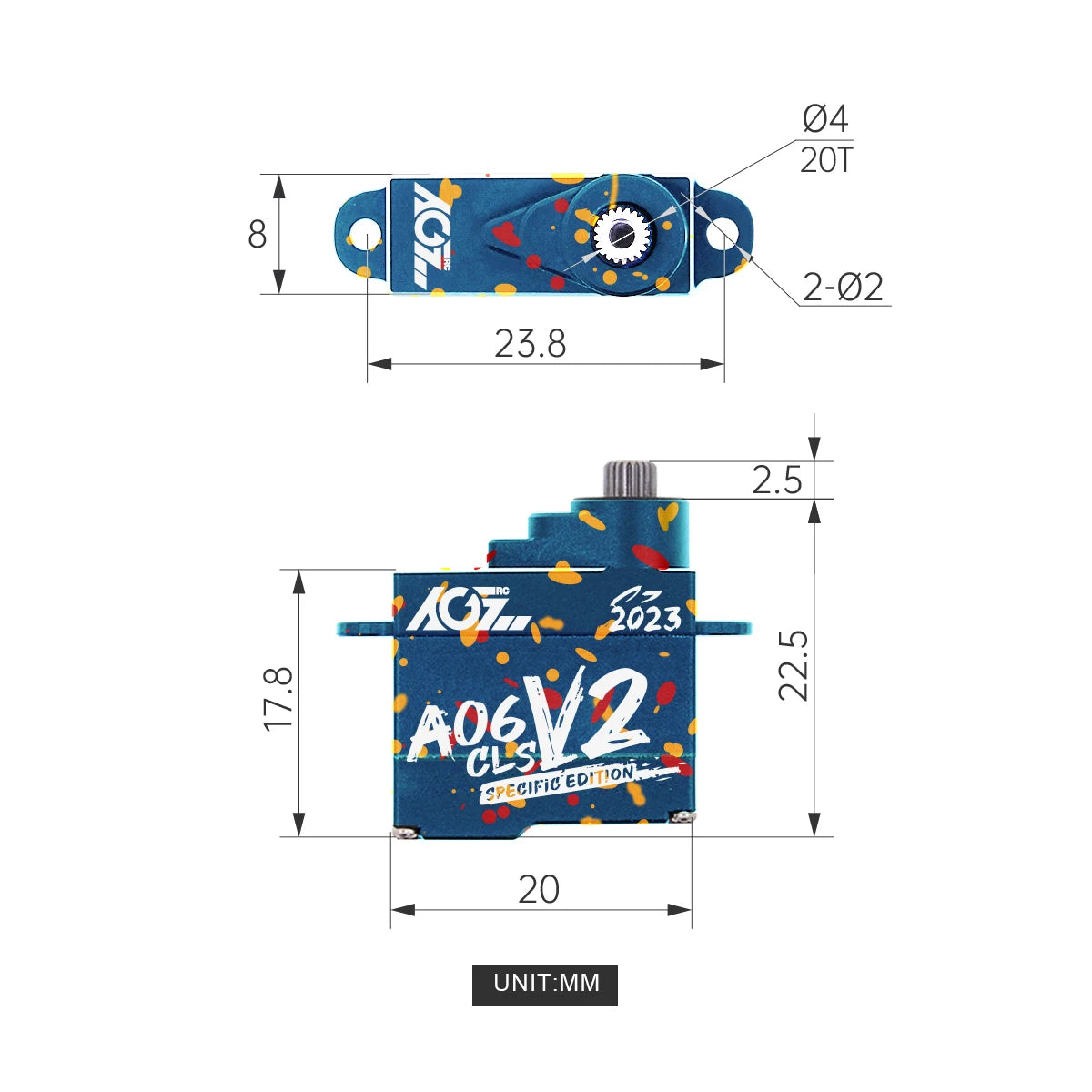 with the reliable coreless motor and titanium gear, the performance is commendable