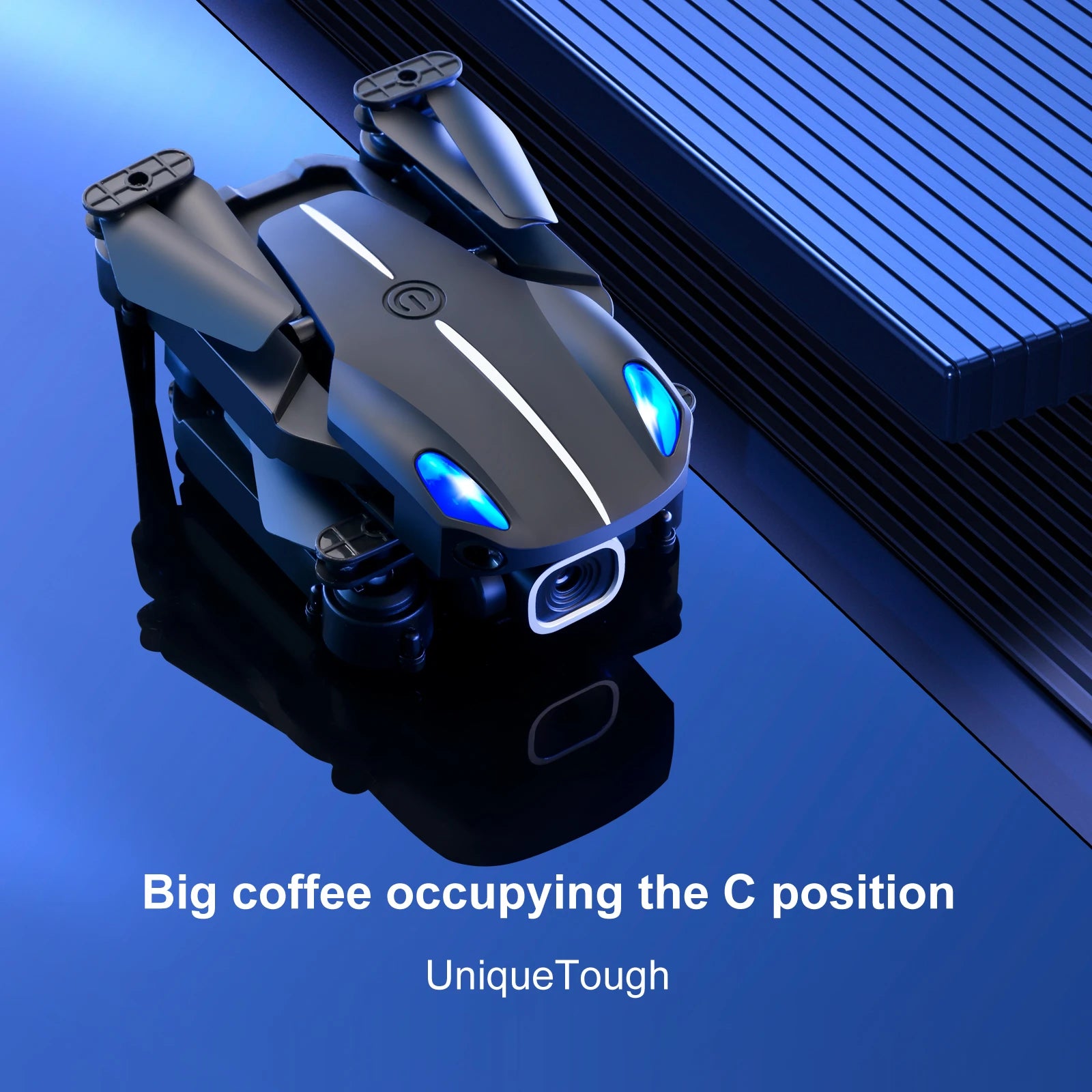 KBDFA KY907 Mini Drone - 4K HD Dual Camera Drone Automatic Obstacle Avoidance Foldable Quadcopter FPV Height Keep RC Dron Toy Gift 31 big coffee occupying the c position uniquet