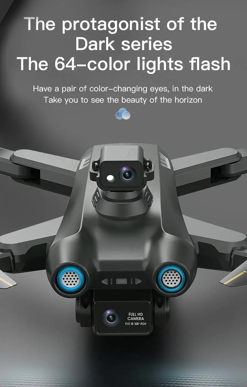 AE6 Max Drone, the protagonist of the Dark series The 64-color lights flash Have a pair of color-
