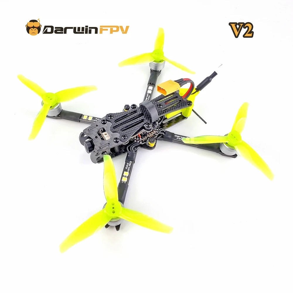 DarwinFPV Baby Ape/Pro/V2 FPV Drone - Flight Control Quadcopters 142mm 3 Inch F4 OSD 15A AIO BLHeli_S Dshot600 40CH 200mW 700TVL 8 DarwinFPV Baby Ape/Pro/V2 FPV Drone, the recommended 2-3S 300-450mAh LiPo battery provides sufficient power and flight time
