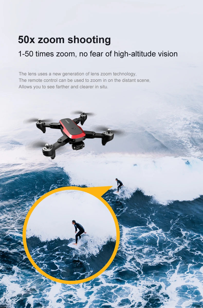S8000 Drone, the lens uses a new generation of lens zoom technology . the