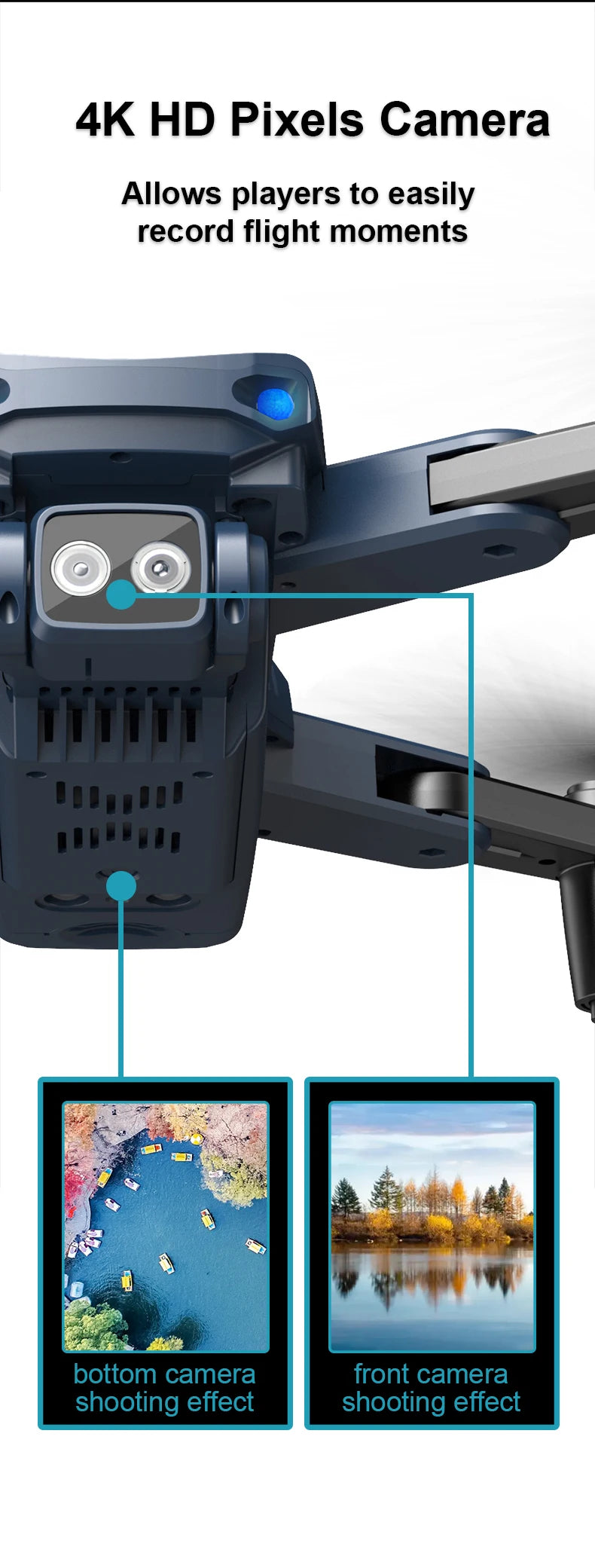 M6 Drone - 2024 new mini drone 4k profesional drones with camera hd 4k intelligent Obstacle Avoidance Drone remote control helicopter 25 M6 Drone, 4k hd pixels camera allows players to easily record flight moments