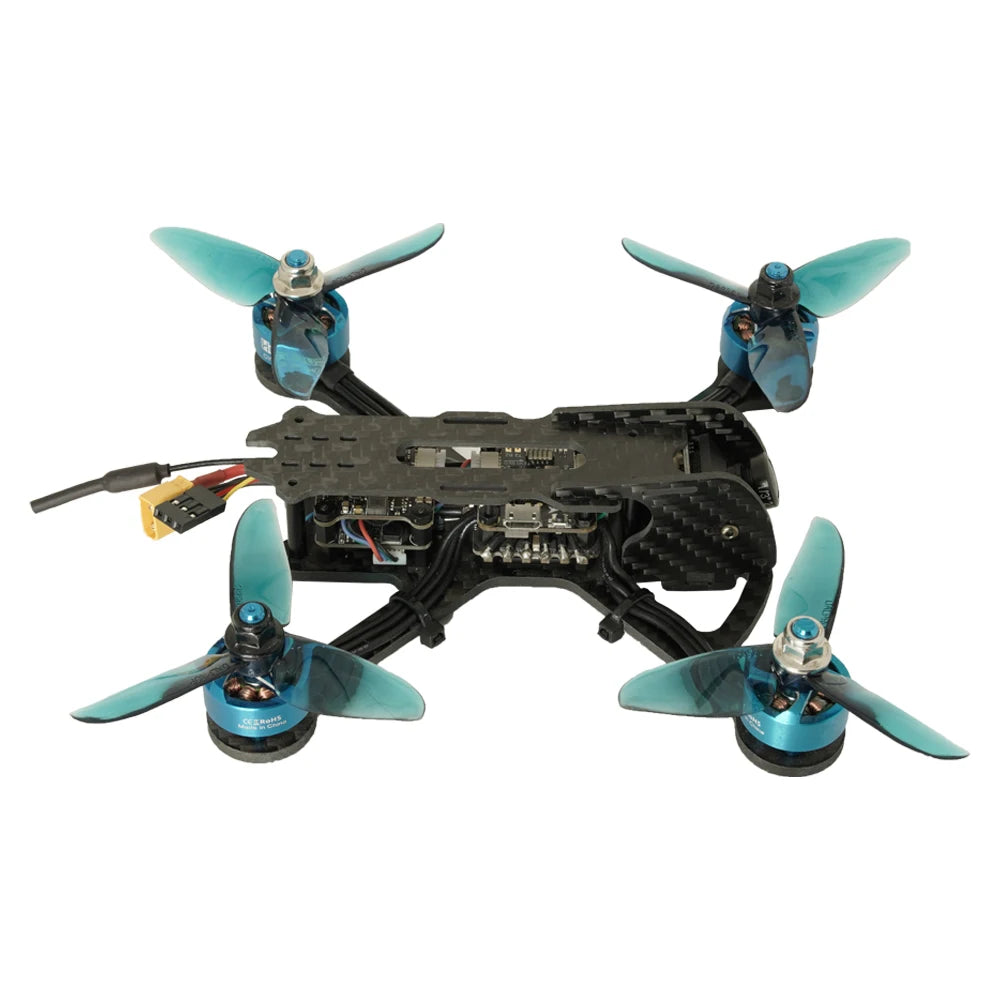 TCMMRC TX150 FPV Racing Drone - 3-Inch 150mm Wheelbase F4 Flight Contoller 400MW VTX 1507 2400KV Motors with LED Light BEC 11 TCMMRC TX150 FPV Racing Drone, FPV Capable Dimensions : 3-inch Controller Mode : MODE1