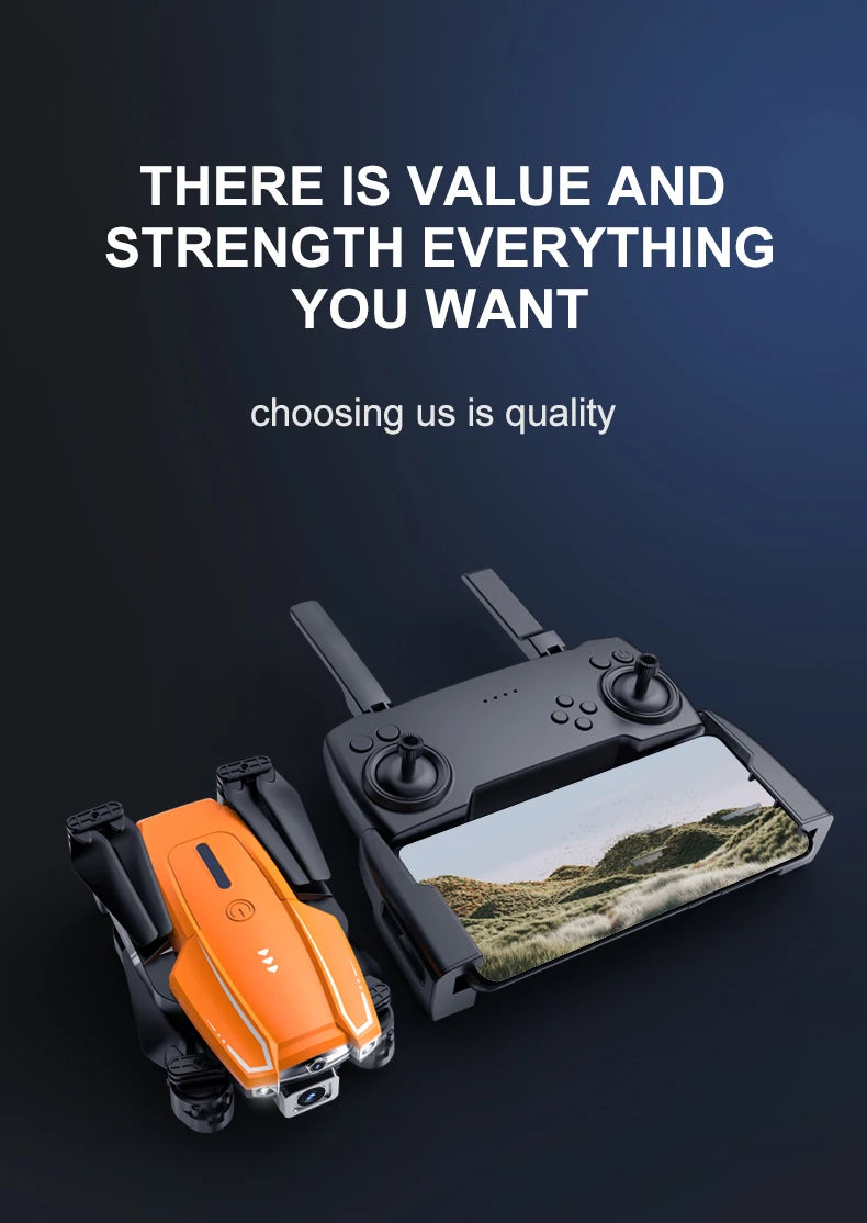 S2 Drone - 4K Profesional 5G WIFI Dual HD Camera Drone Quadcopter Drone HD Wide-Angle Dual Camera Gift Toy For Boy 14 S2 Drone, there is value and strength everything you want choosing us is